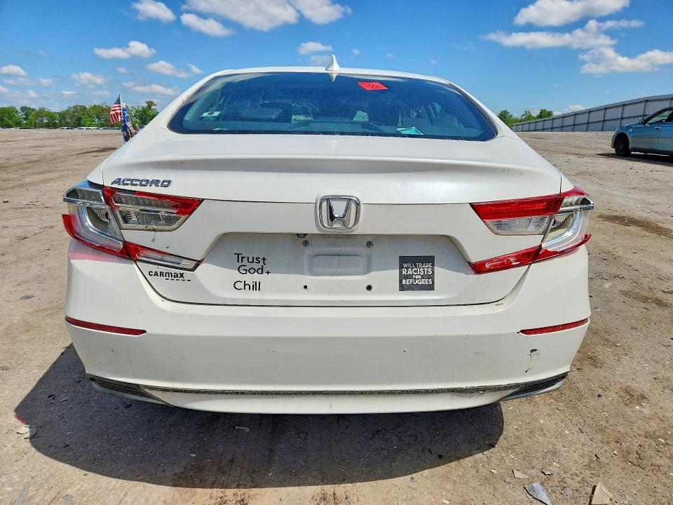 2018 Honda Accord VIN 1HGCV1F56JA042175 COPART salvage auction — FRONT END, Va - Certificate Of Title, sold $4,300 on 2026-07-21 (photo 6)