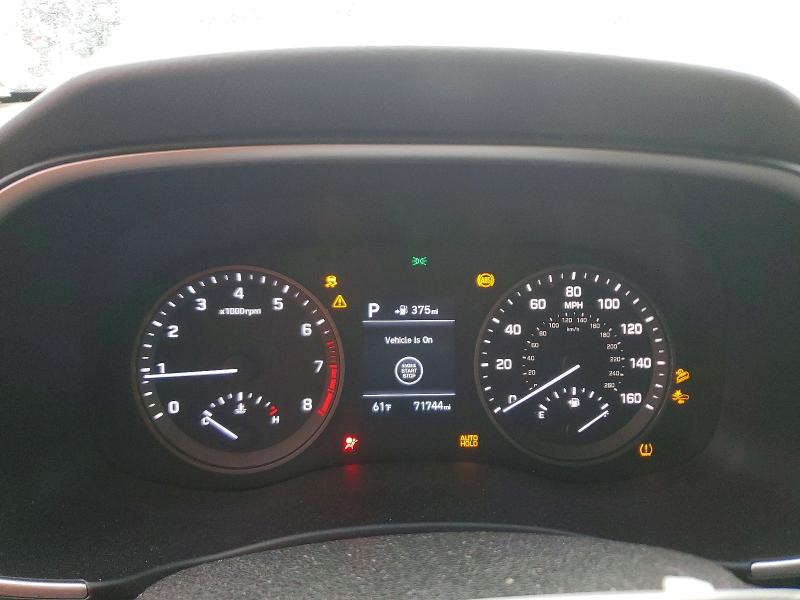 2021 Hyundai Tucson VIN KM8J3CALXMU409901 COPART salvage auction — REAR END, NY, sold $650 on 2026-07-30 (photo 9)