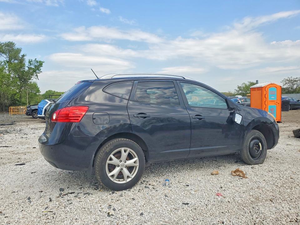 2008 Nissan Rogue VIN JN8AS58V38W412485 COPART salvage auction — UNDERCARRIAGE, Md - Cert Of Salvage > 75% Damage, sold $300 on 2026-07-28 (photo 3)