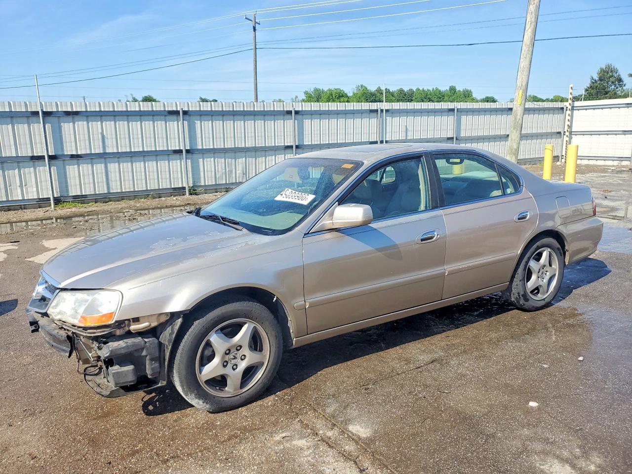 2003 Acura TL VIN 19UUA56693A056543 COPART salvage auction — Front End, AL - CERT OF TITLE-SALVAGE TITLE, sold $350 on 2026-06-25 (photo 1)