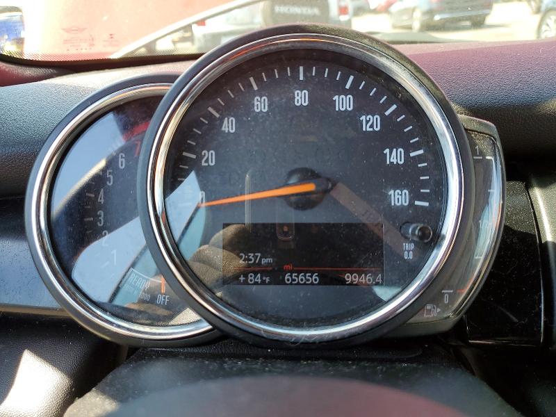 2019 Mini Cooper VIN WMWWG5C54K3H09252 COPART salvage auction — FRONT END, CA, sold $3,600 on 2026-08-24 (photo 9)