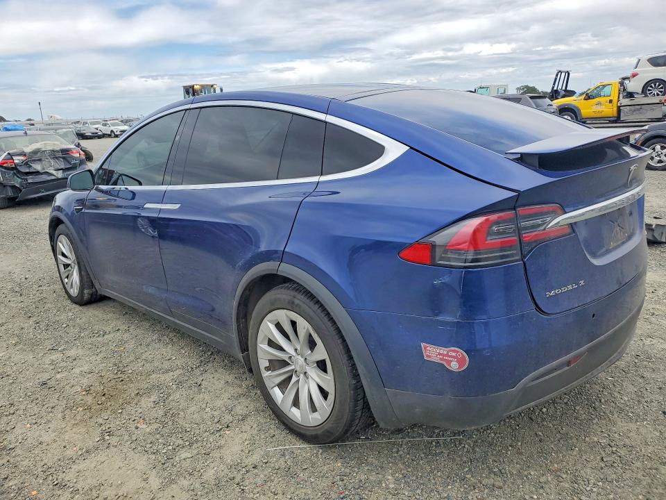 2019 Tesla Model x VIN 5YJXCDE28KF156296 COPART salvage auction — FRONT END, CA - SALVAGE CERTIFICATE, sold $4,150 on 2026-07-21 (photo 2)