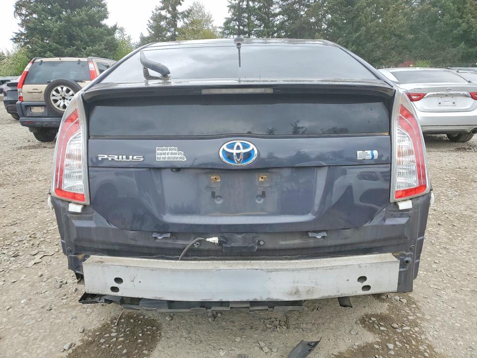 2014 Toyota VIN JTDKN3DU1E1828911 COPART salvage auction — REAR END, WA, sold $350 on 2026-07-24 (photo 6)