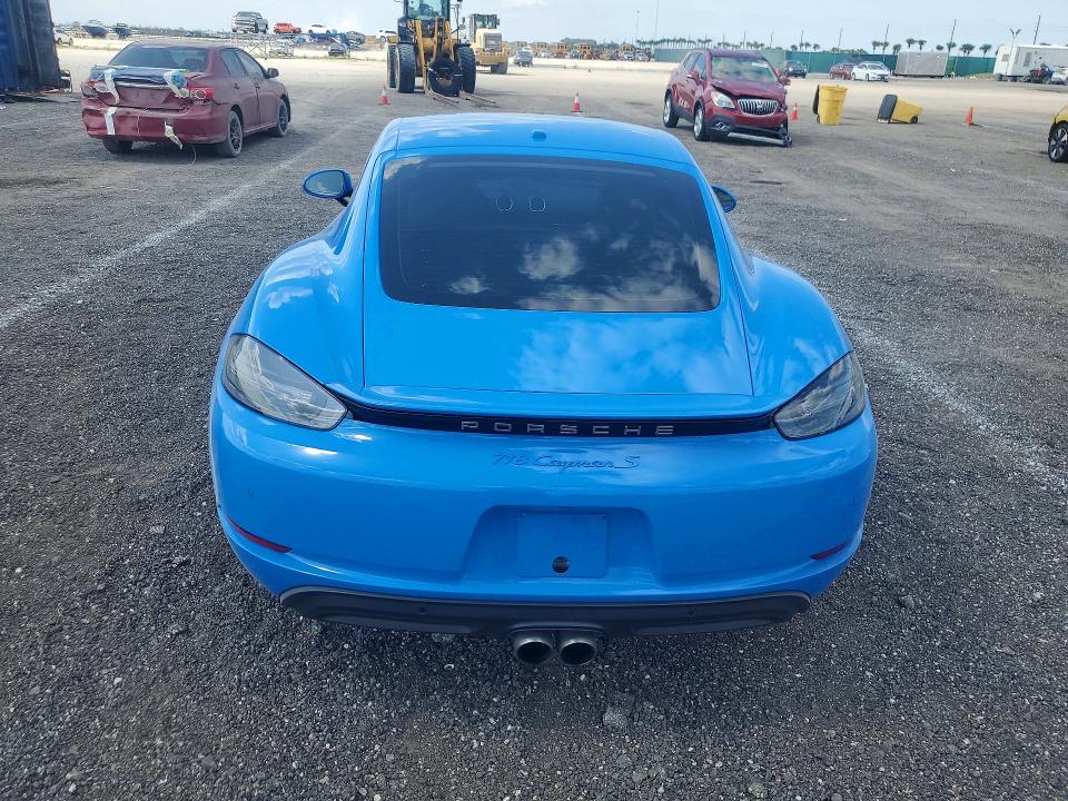 2022 Porsche VIN WP0AB2A86NS263328 COPART salvage auction — FRONT END, Fl - Cert Of Title Slvg Rebuildable, sold $39,500 on 2026-07-06 (photo 6)