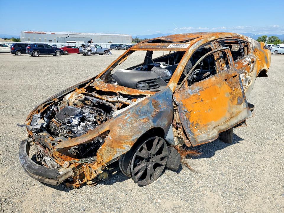2012 Acura Tl VIN 19UUA9F79CA000778 COPART salvage auction — BURN, Ca - Non-Repairable Vehicle Cert, sold $50 on 2026-07-10 (photo 1)