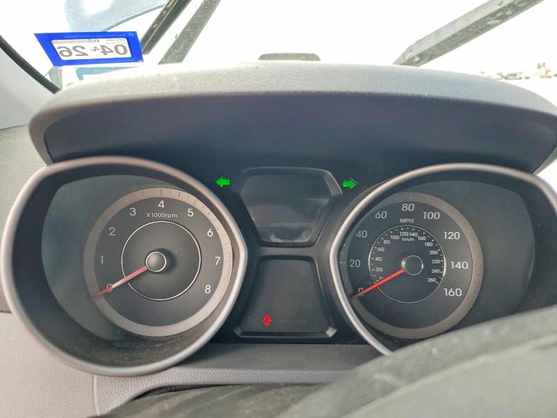2016 Hyundai Elantra VIN KMHDH4AE0GU644916 COPART salvage auction — SIDE, Salvage Title, sold $600 on 2026-07-09 (photo 9)