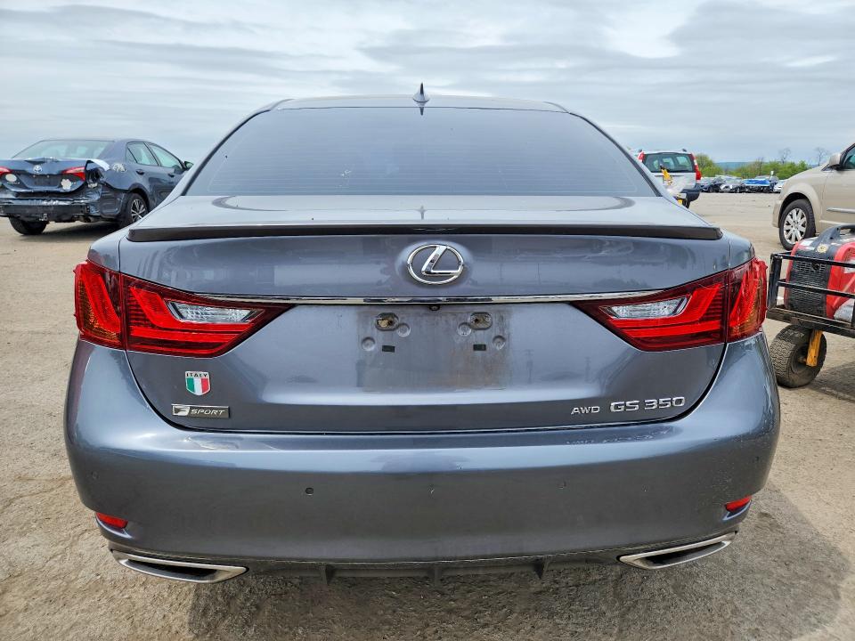 2015 Lexus Gs VIN JTHCE1BL6FA009749 COPART salvage auction — FRONT END, Salvage Title, sold $4,300 on 2026-07-10 (photo 6)