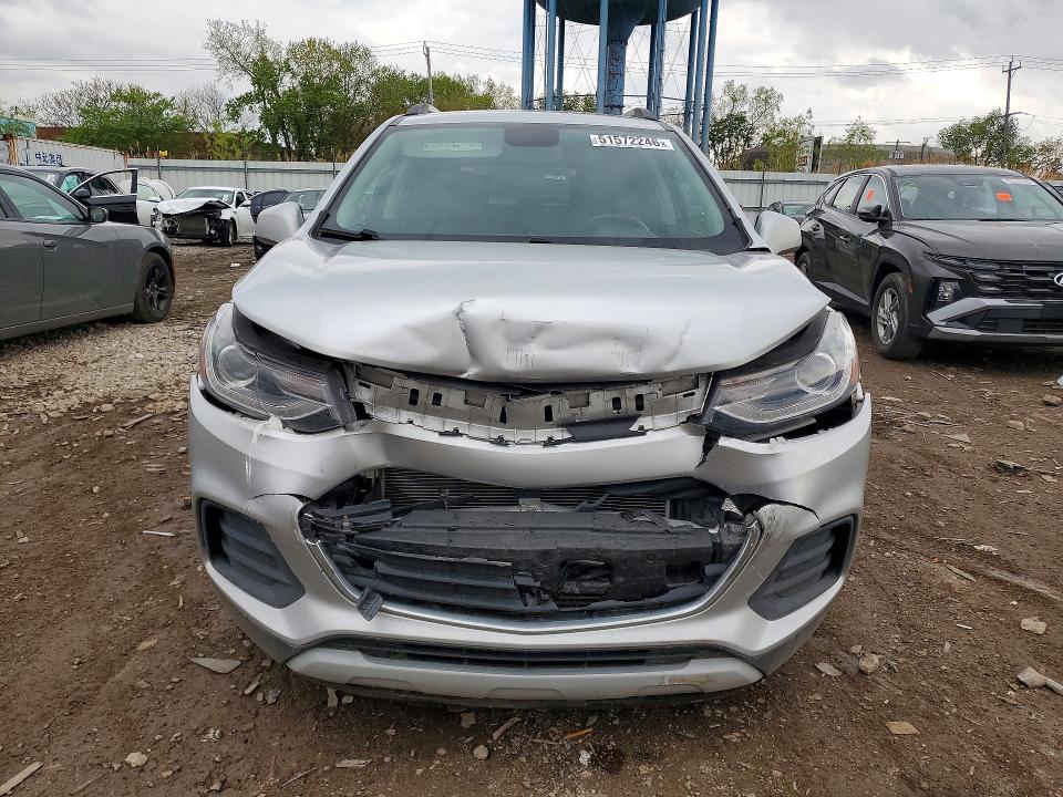 2020 Chevrolet Trax VIN KL7CJLSB2LB029063 COPART salvage auction — FRONT END, Il - Salvage Certificate, sold $1,350 on 2026-07-03 (photo 5)