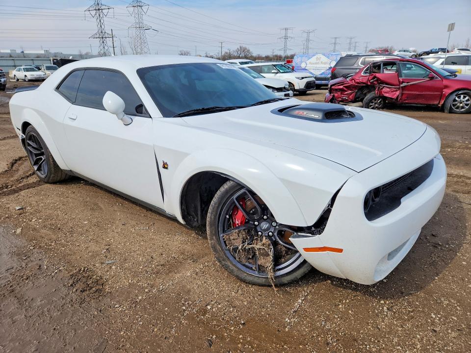 2021 Dodge Challenger VIN 2C3CDZFJ5MH582883 COPART salvage auction — Undercarriage, IL - SALVAGE CERTIFICATE, sold $18,100 on 2026-06-23 (photo 4)