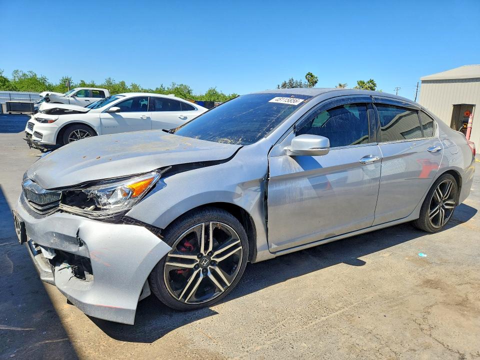 2017 Honda Accord VIN 1HGCR2F71HA132453 COPART salvage auction — FRONT END, Ca - Salvage Certificate, sold $2,850 on 2026-07-02 (photo 1)