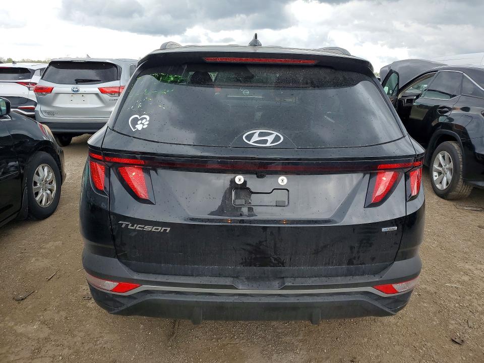 2024 Hyundai Tucson VIN KM8JBCDEXRU348900 COPART salvage auction — FRONT END, Id - Salvage Certificate Of Title, sold $6,300 on 2026-07-28 (photo 6)
