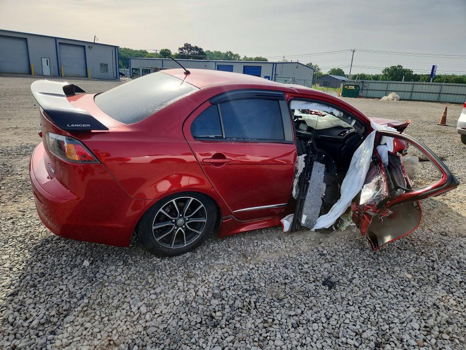 2017 Mitsubishi Lancer VIN JA32U2FU9HU011343 COPART salvage auction — FRONT END, Ca - Salvage Certificate, sold $350 on 2026-07-15 (photo 3)