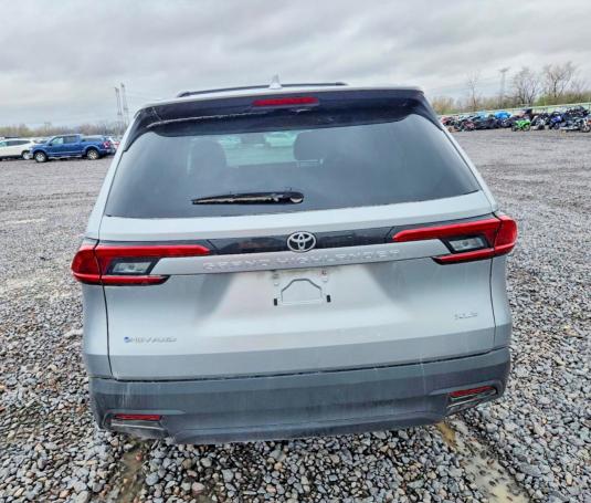 2024 Toyota Highlander VIN 5TDACAB5XRS027940 COPART salvage auction — FRONT END, Il - Salvage Certificate, sold $17,600 on 2026-07-06 (photo 6)