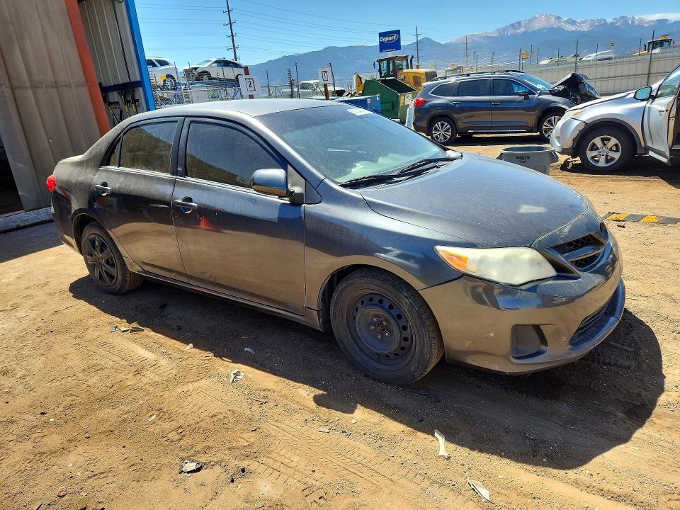 2012 Toyota Corolla VIN JTDBU4EE6C9173319 COPART salvage auction — REAR END, Co - Salvage Title, sold $1,000 on 2026-07-06 (photo 4)
