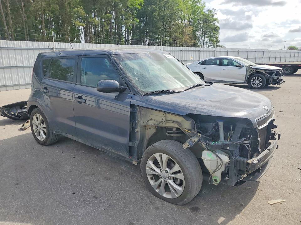 2016 Kia Soul VIN KNDJP3A55G7323862 COPART salvage auction — FRONT END, Nc - Salvage Certificate Of Title, sold $1,400 on 2026-07-02 (photo 4)