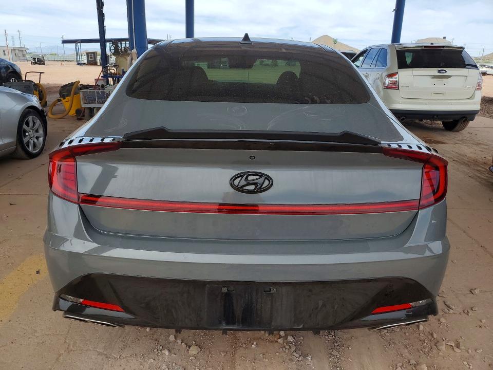 2021 Hyundai Sonata VIN 5NPEK4JC5MH105867 COPART salvage auction — FRONT END, AZ, sold $4,250 on 2026-07-16 (photo 6)
