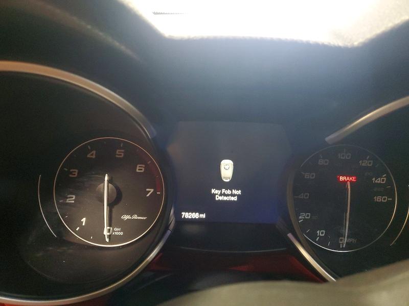 2020 Alfa romeo Stelvio VIN ZASPAKBN4L7C95848 COPART salvage auction — SIDE, Il - Salvage Certificate, sold $12,100 on 2026-07-09 (photo 9)