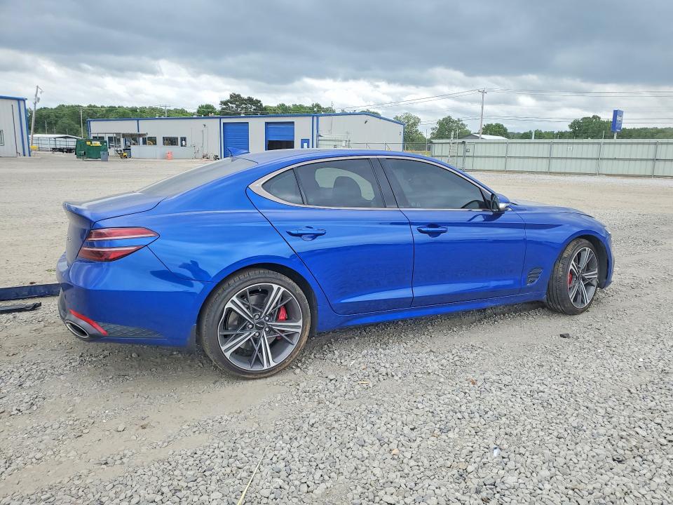 2024 Genesis G70 VIN KMTG34SC9RU139068 COPART salvage auction — FRONT END, Id - Salvage Certificate Of Title, sold $8,400 on 2026-07-06 (photo 3)