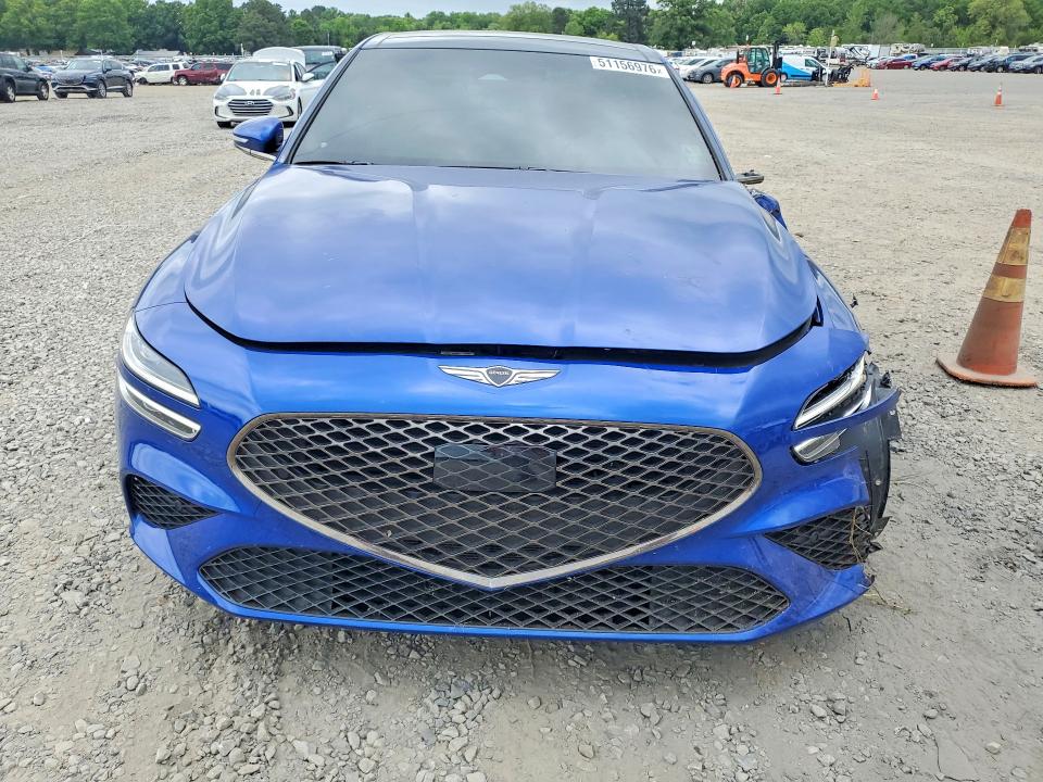 2024 Genesis G70 VIN KMTG34SC9RU139068 COPART salvage auction — FRONT END, Id - Salvage Certificate Of Title, sold $8,400 on 2026-07-06 (photo 5)
