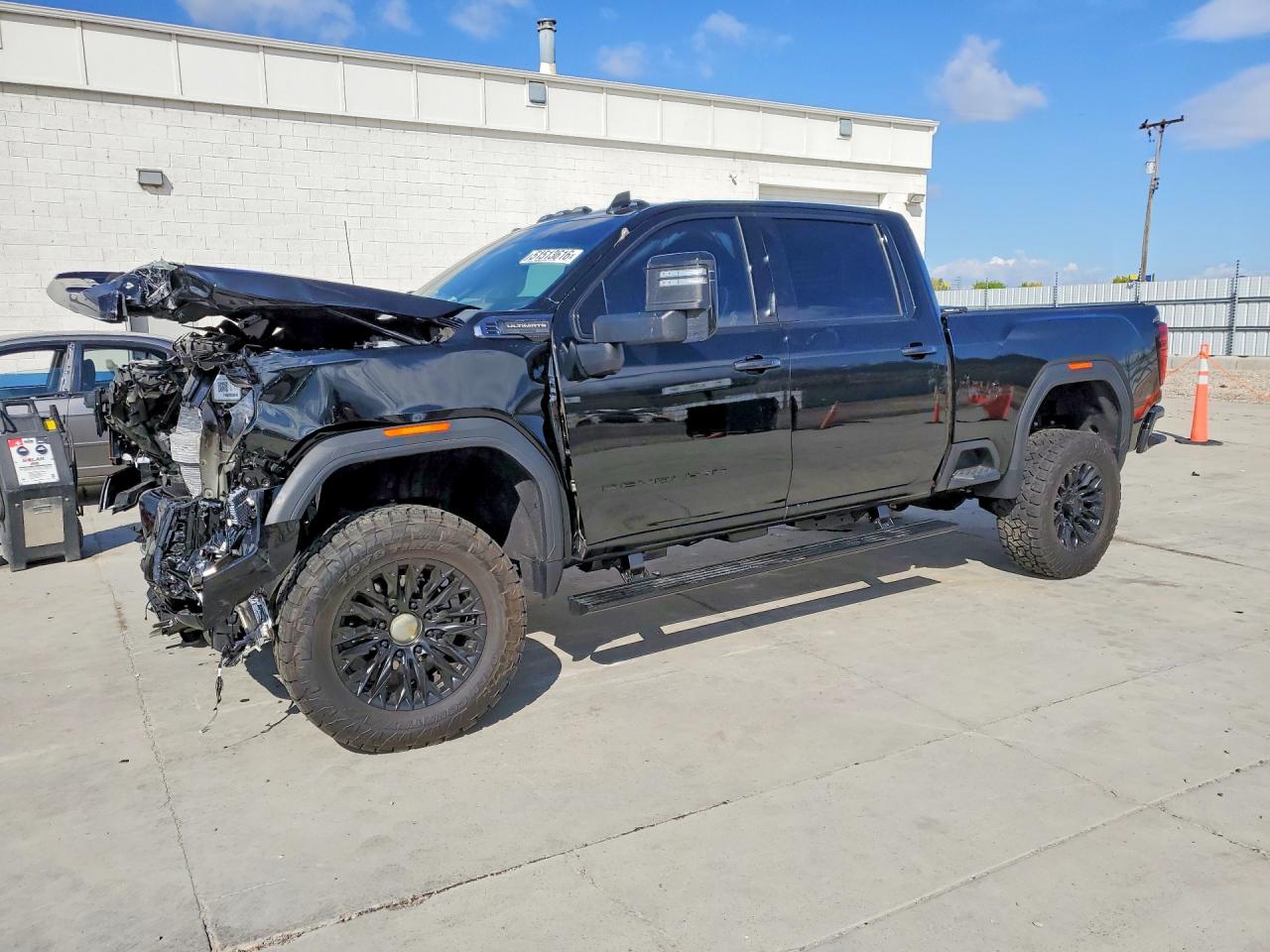 2026 GMC Sierra VIN 1GT4UYEY2TF203816 COPART salvage auction — Front End, UT - SALVAGE CERTIFICATE, sold $33,500 on 2026-06-29 (photo 1)
