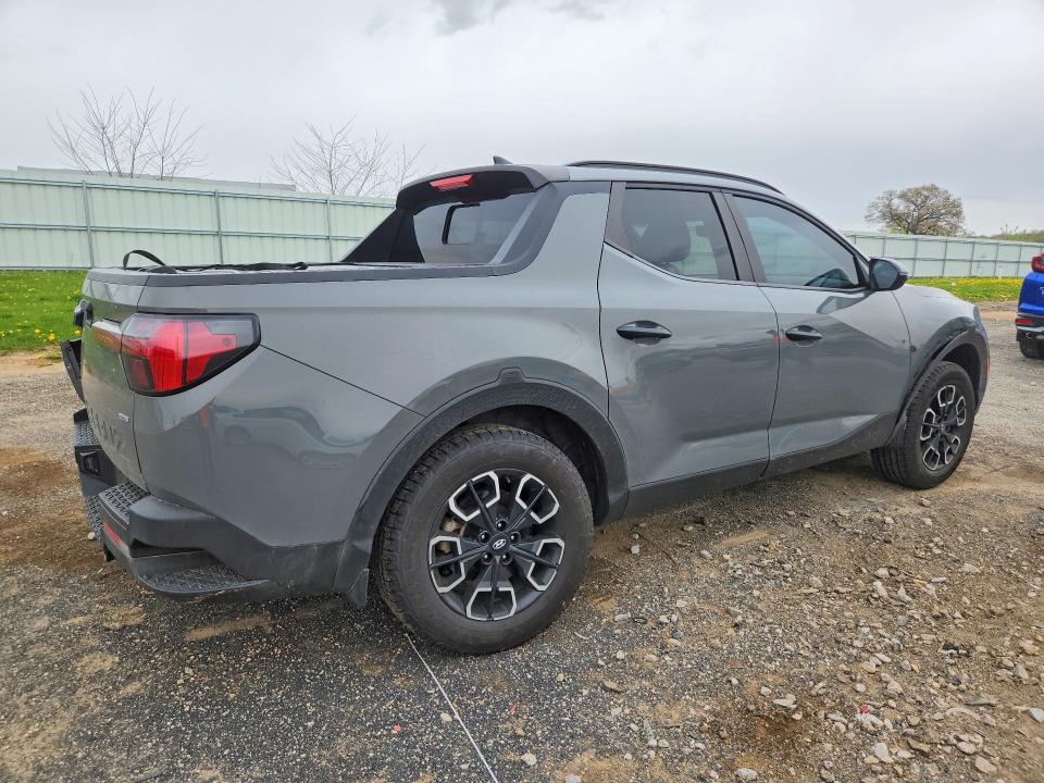 2022 Hyundai Santa cruz VIN 5NTJCDAE3NH019974 COPART salvage auction — FRONT END, Id - Salvage Certificate Of Title, sold $200 on 2026-07-28 (photo 3)