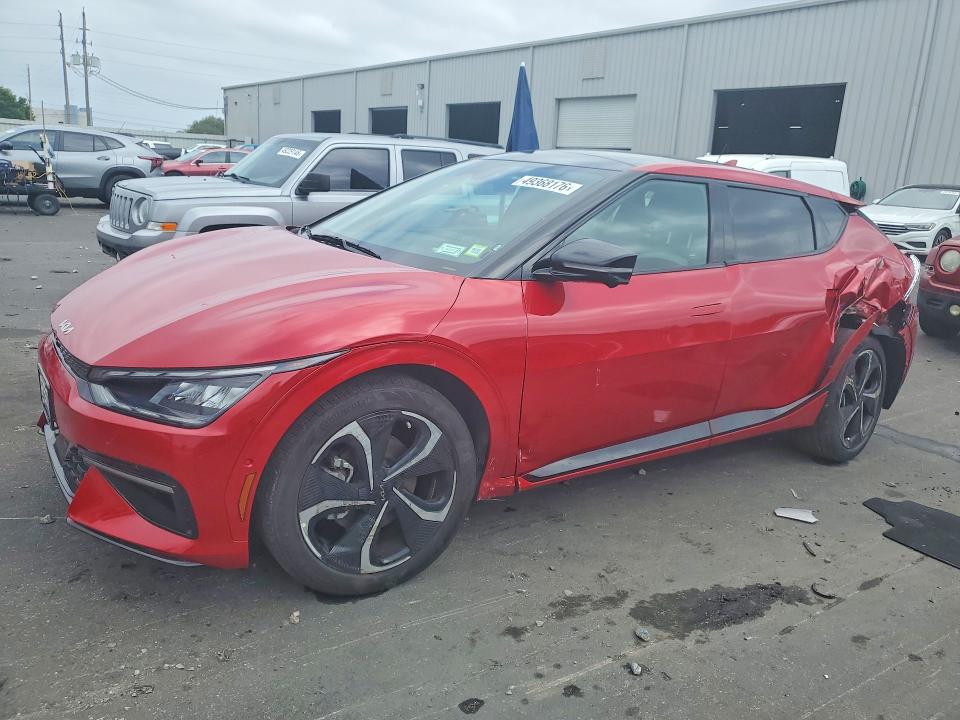 2024 Kia Ev6 VIN KNDC4DLC8R5210148 COPART salvage auction — REAR END, Id - Salvage Certificate Of Title, sold $11,700 on 2026-07-22 (photo 1)