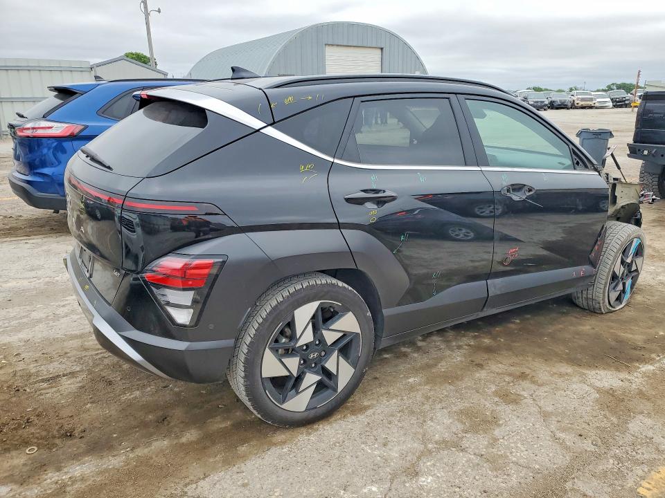 2024 Hyundai Kona VIN KM8HE3A3XRU028596 COPART salvage auction — FRONT END, Ks - Cert Of Title-Salvage, sold $4,050 on 2026-07-17 (photo 3)