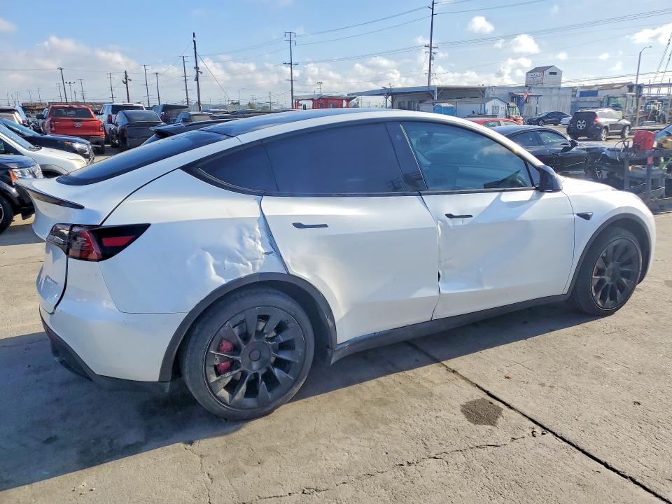 2023 Tesla Model y VIN 7SAYGDEE0PA052489 COPART salvage auction — REAR END, Ca - Salvage Certificate, sold $14,300 on 2026-07-29 (photo 3)