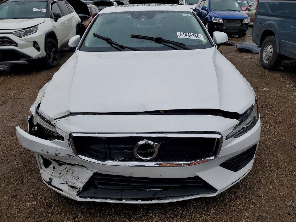 2019 Volvo S60 VIN 7JRA22TKXKG015057 COPART salvage auction — FRONT END, Il - Salvage Certificate, sold $3,500 on 2026-07-07 (photo 5)