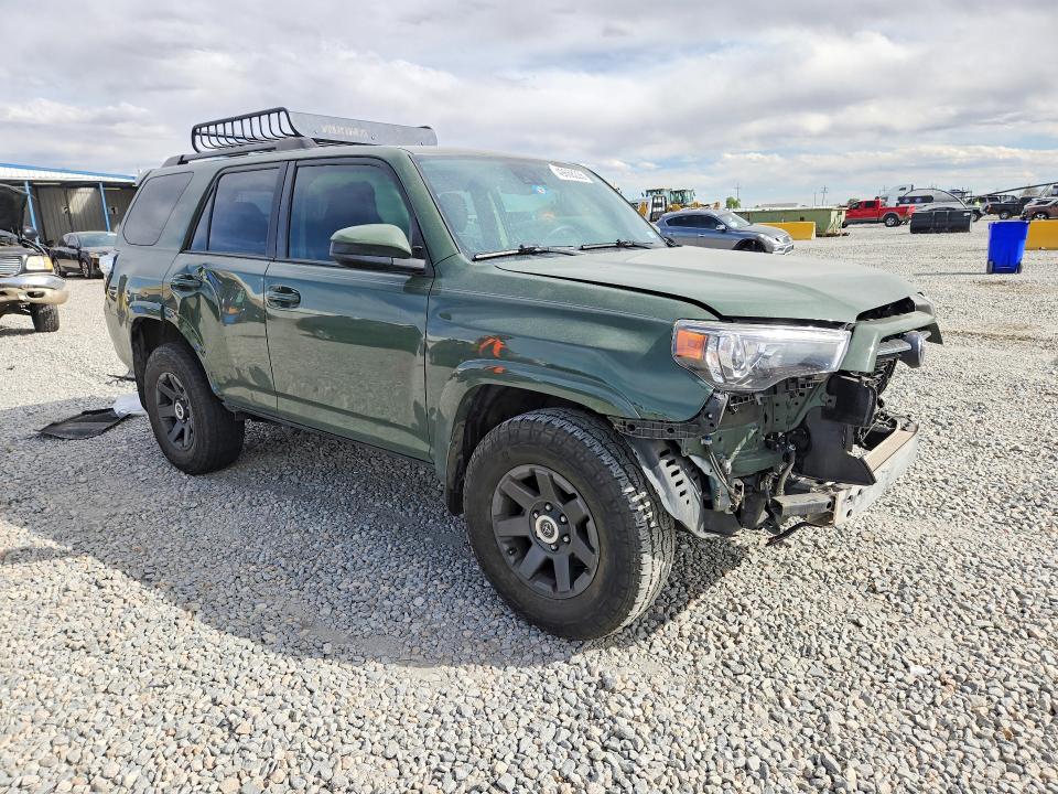2022 Toyota 4runner VIN JTETU5JR8N6058398 COPART salvage auction — FRONT END, Tx - Salvage Vehicle Title, sold $2,100 on 2026-07-21 (photo 4)