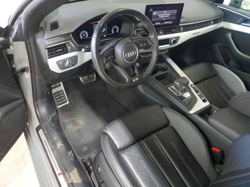 2020 Audi A5 VIN WAU3NGF58LN003789 COPART salvage auction — FRONT END, On - Permit No Brand - Unfit, sold $1,600 on 2026-07-29 (photo 8)