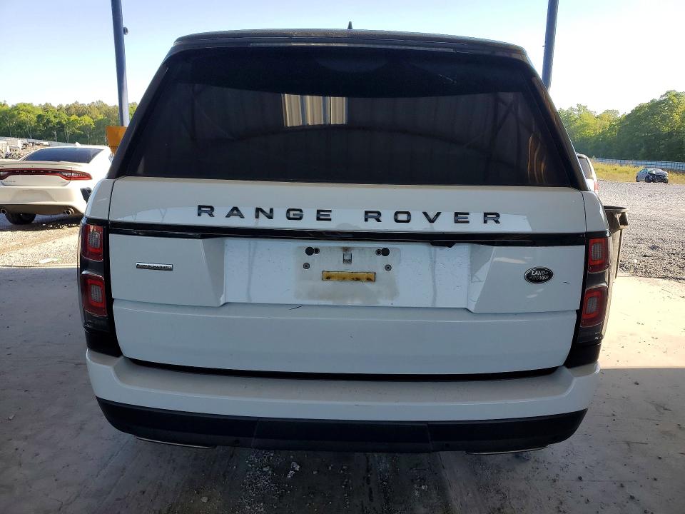 2019 Land rover RANGE ROVER VIN SALGS2RE7KA528255 COPART salvage auction — MINOR DENT/SCRATCHES, Ga - Certificate Of Title, sold $24,600 on 2026-07-23 (photo 6)
