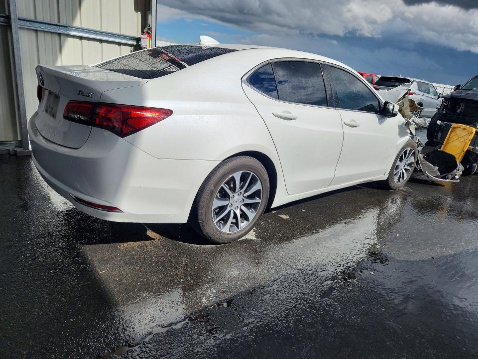 2016 Acura Tlx VIN 19UUB1F34GA015979 COPART salvage auction — FRONT END, Ca - Salvage Certificate, sold $850 on 2026-07-09 (photo 3)