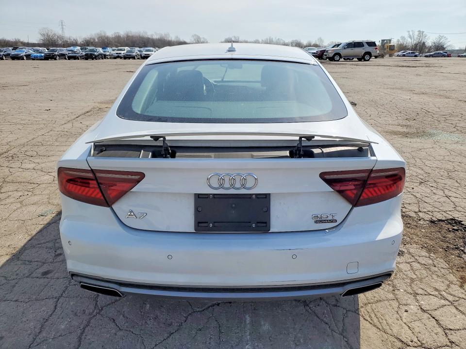 2017 Audi A7 VIN WAU22AFCXHN083152 COPART salvage auction — FRONT END, In - Certificate Of Title, sold $5,300 on 2026-07-09 (photo 6)