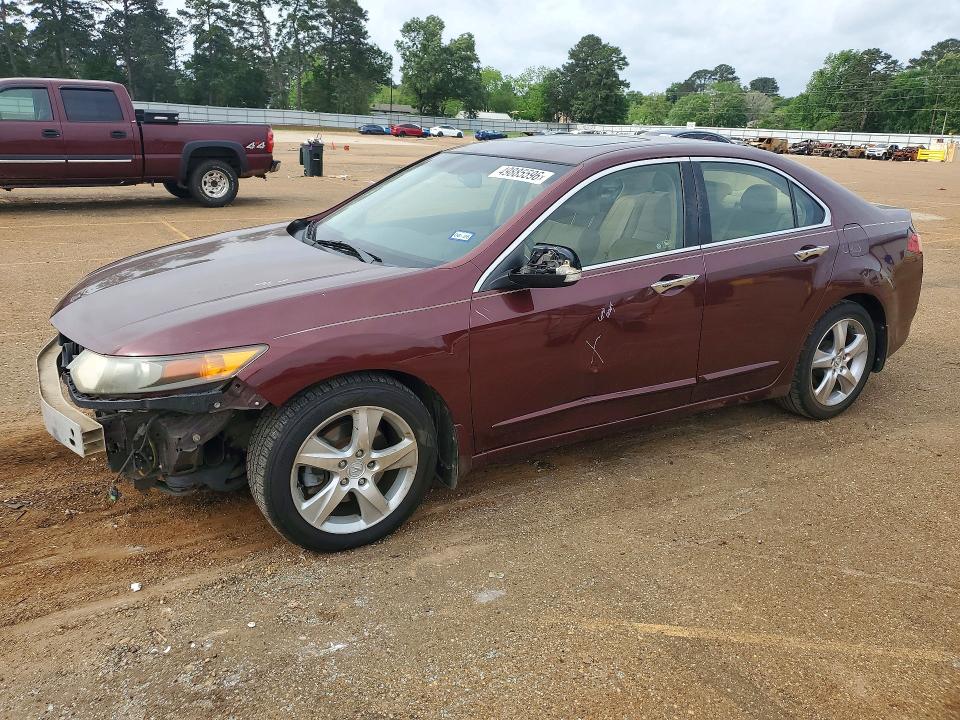 2012 Acura Tsx VIN JH4CU2F43CC017609 COPART salvage auction — VANDALISM, Tx - Salvage Vehicle Title, sold $1,650 on 2026-07-06 (photo 1)