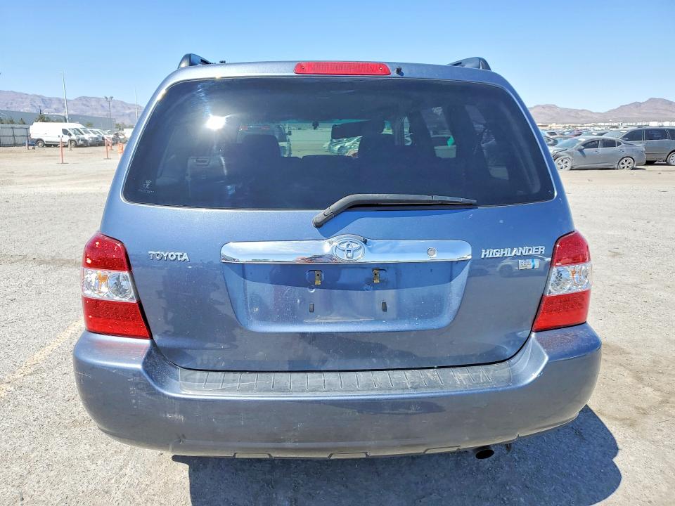 2006 Toyota Highlander hybrid VIN JTEDW21AX60008825 COPART salvage auction — FRONT END, Nv - Salvage Title, sold $900 on 2026-07-07 (photo 6)