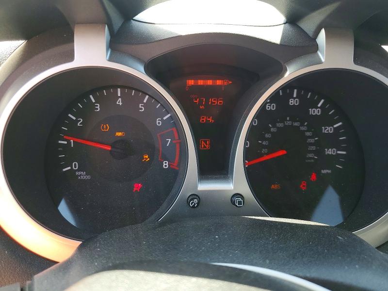2016 Nissan Juke VIN JN8AF5MV0GT650823 COPART salvage auction — FRONT END, Wv - Salvage Certificate, sold $800 on 2026-07-24 (photo 9)