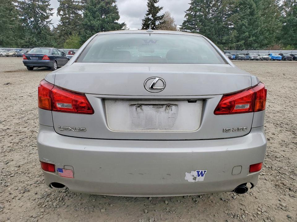 2007 Lexus Is 250 VIN JTHBK262X72049744 COPART salvage auction — FRONT END, Wa - Aff In Lieu Of Title - Rebuilt, sold $175 on 2026-07-31 (photo 6)