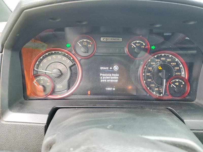 2018 Ram 1500 VIN 1C6RR7YT8JS110313 COPART salvage auction — REAR END, Ca - Salvage Certificate, sold $6,500 on 2026-07-02 (photo 9)