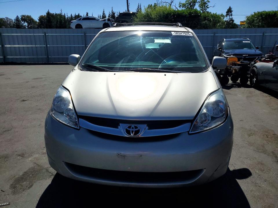 2006 Toyota Sienna VIN 5TDZA22CX6S547662 COPART salvage auction — REAR END, CA - SALVAGE CERTIFICATE, sold $1,300 on 2026-07-09 (photo 5)