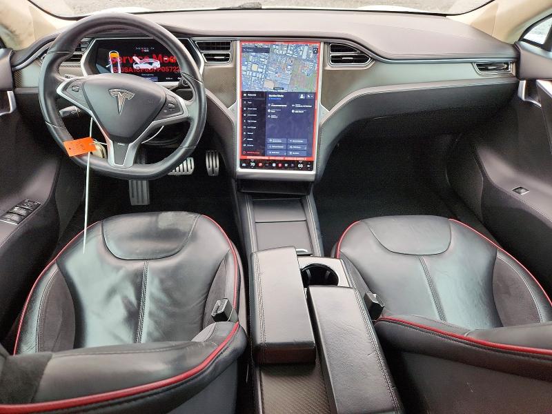 2013 Tesla Model s VIN 5YJSA1CP6DFP05722 COPART salvage auction — UNDERCARRIAGE, Salvage Title, sold $2,350 on 2026-07-14 (photo 8)