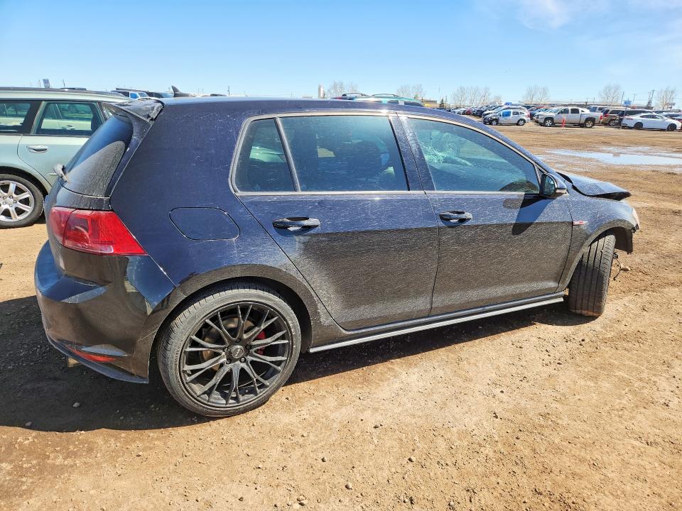 2015 Volkswagen Gti VIN 3VW4T7AU9FM091114 COPART salvage auction — FRONT END, Salvage Title, sold $225 on 2026-07-28 (photo 3)