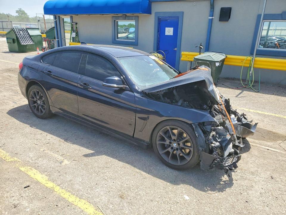 2017 BMW 4er VIN WBA4F7C31HG788088 COPART salvage auction — FRONT END, Ks - Cert Of Title-Salvage, sold $725 on 2026-08-12 (photo 4)