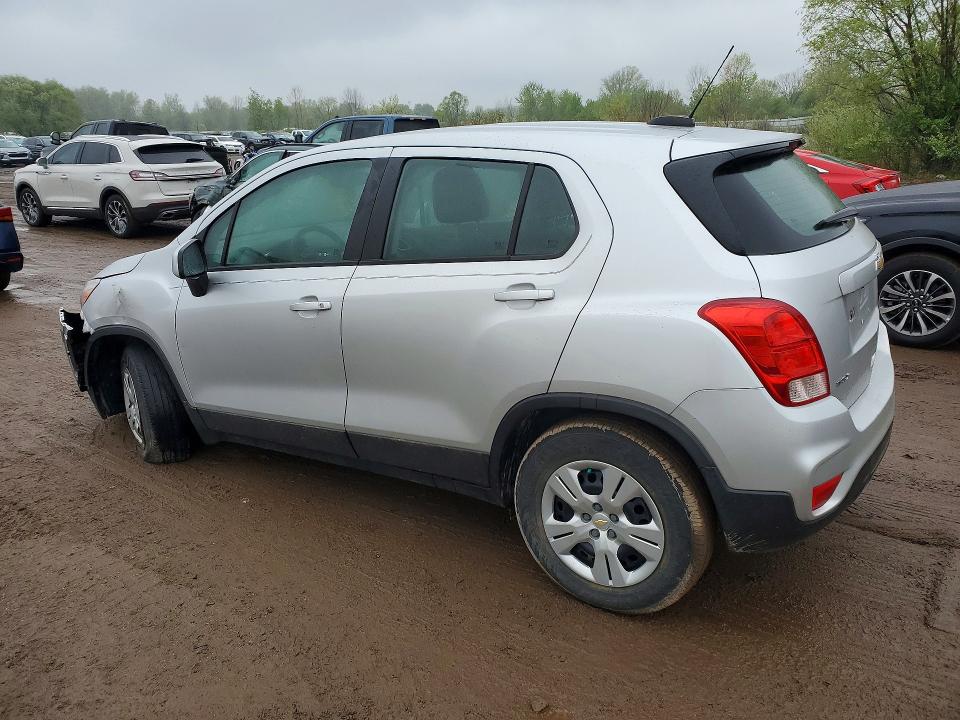 2017 Chevrolet Trax VIN KL7CJKSB8HB258350 COPART salvage auction — FRONT END, Oh - Cert Of Title-Salvage, sold $1,150 on 2026-07-02 (photo 2)