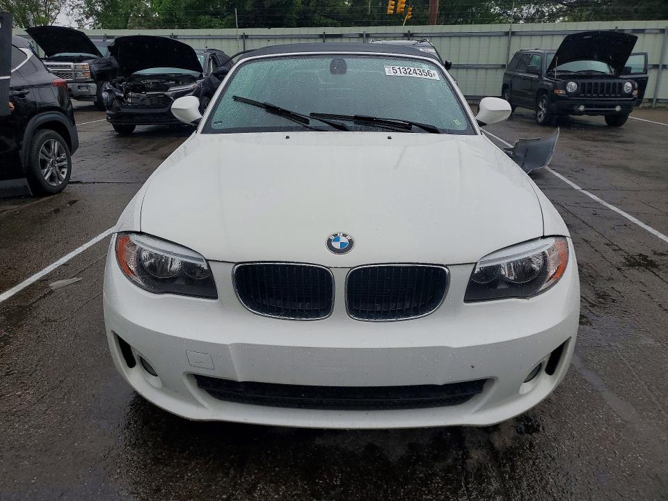 2013 BMW 1er VIN WBAUN1C54DVR00891 COPART salvage auction — REAR END, Oh - Cert Of Title-Salvage, sold $800 on 2026-07-17 (photo 5)