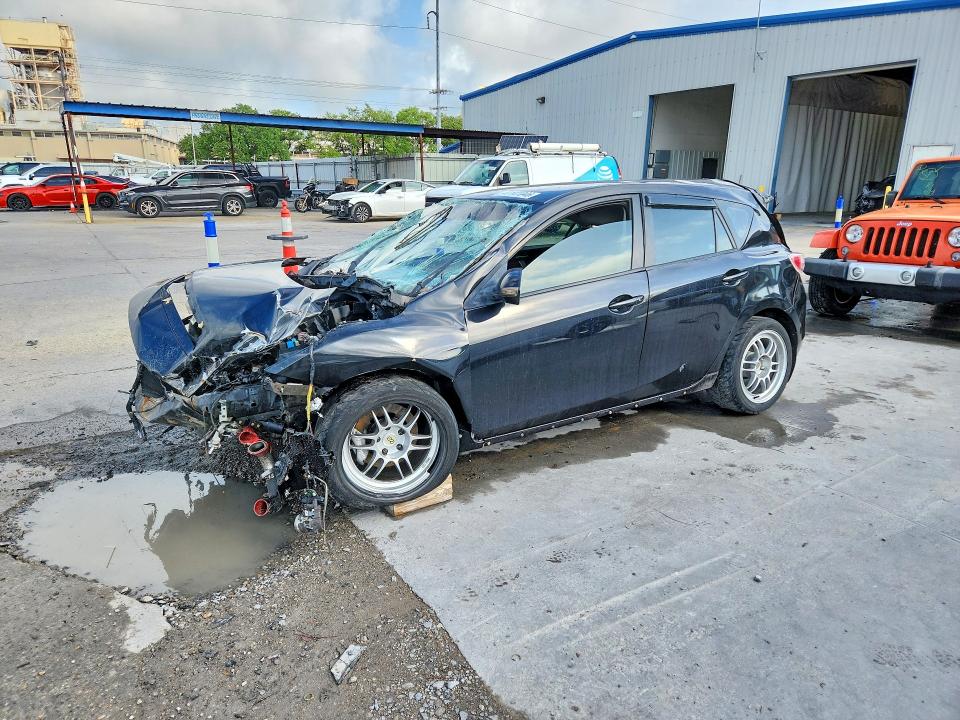 2012 Mazda 3 VIN JM1BL1L47C1590474 COPART salvage auction — ROLLOVER, LA - CERT OF TITLE-SALVAGE, sold $175 on 2026-07-22 (photo 1)