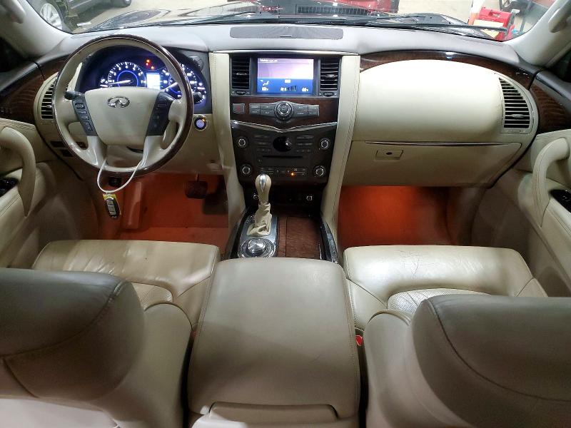 2011 Infiniti Qx56 VIN JN8AZ2NE6B9005698 COPART salvage auction — MINOR DENT/SCRATCHES, Il - Certificate Of Title, sold $5,500 on 2026-07-03 (photo 8)