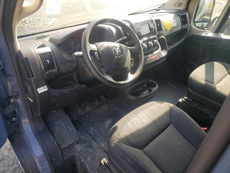 2020 Ram Promaster 3500 VIN 3C6URVJG0LE140181 COPART salvage auction — MINOR DENT/SCRATCHES, Md - Certificate Of Title, sold $12,500 on 2026-07-09 (photo 8)