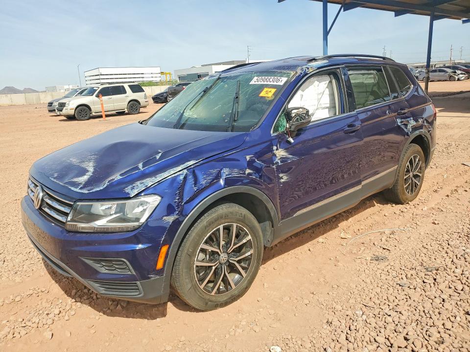 2021 Volkswagen Tiguan VIN 3VV2B7AX4MM003821 COPART salvage auction — ROLLOVER, Other, sold $225 on 2026-07-21 (photo 1)