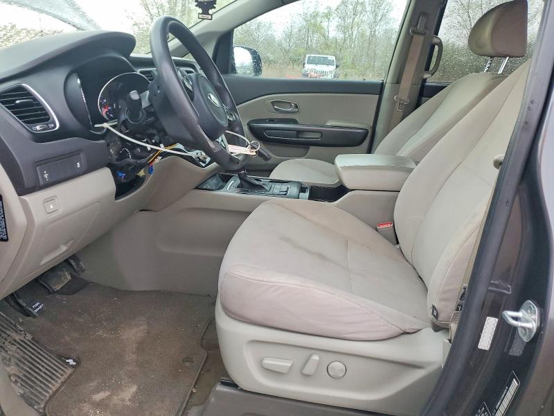 2016 Kia SEDONA VIN KNDMB5C12G6146470 COPART salvage auction — VANDALISM, Oh - Cert Of Title-Salvage, sold $1,300 on 2026-07-09 (photo 7)